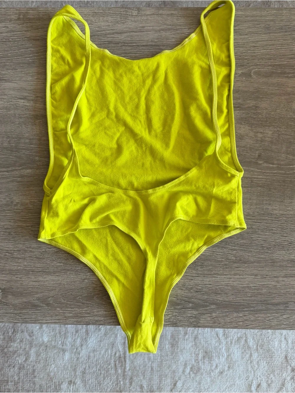 American Apparel One-Piece suit - Yellow